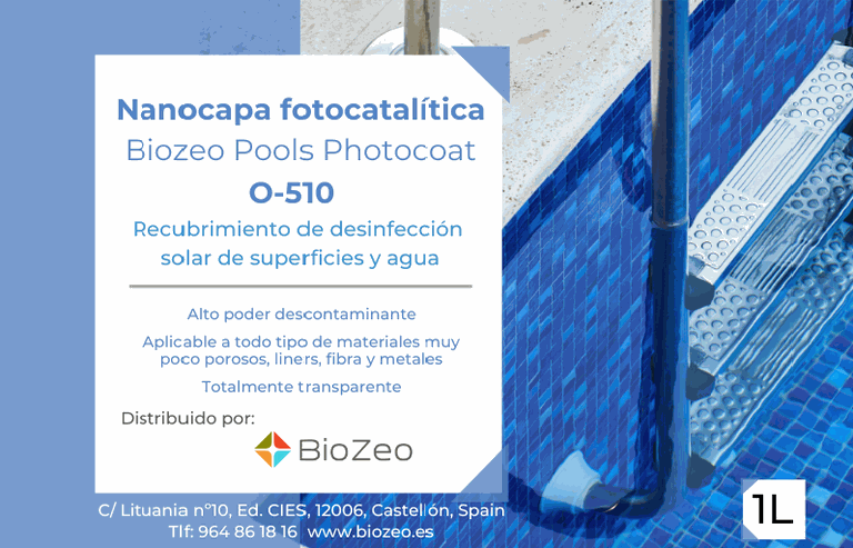 Nanocapa PHOTOCOAT O502/510 PLASTICOS .- litro | Biozeo