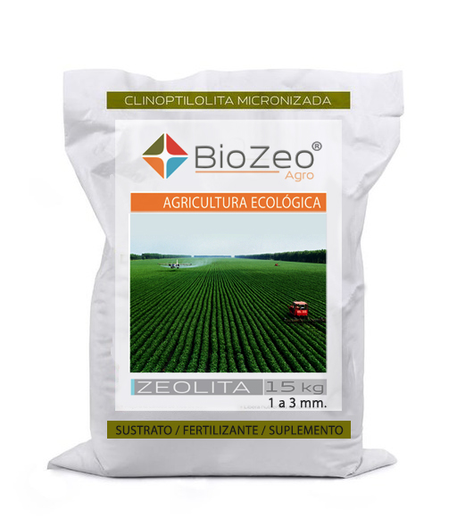 BioZeo® Agro de 1 a 3 mm. saco 15 kg.
