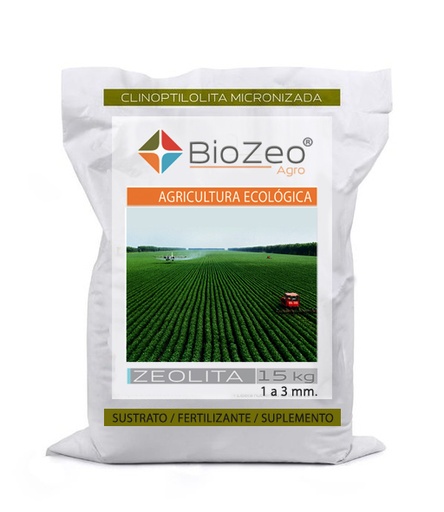 BioZeo® Agro de 1 a 3 mm. saco 15 kg.