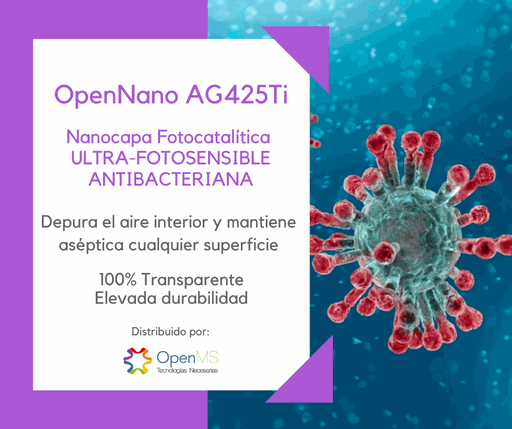 Nanocapa PHOTOCOAT AG425 ANTIMICROBIANA .- litro